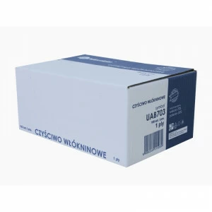 UAB703 Салфетка нетканая в листах, БЕЛАЯ, коробка 100 шт. Merida