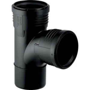 GEBERIT 390.554.14.1 Тройник со смещенным впуском Geberit Silent-PP 87,5°