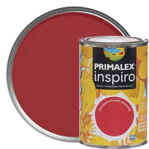 Краска Primalex Inspiro 1 л Динамический красный 81962695 STLM-2014539