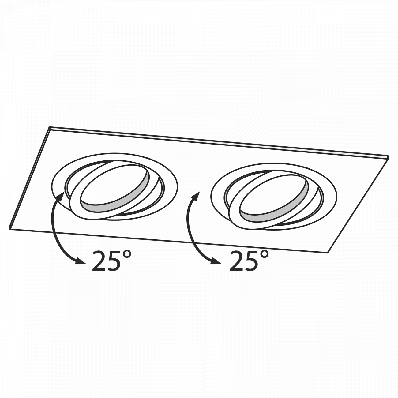 Встраиваемый спот белый Technical Atom DL024-02W TECHNICAL DOWNLIGHT 00-3957187 Белый  - Вид №7