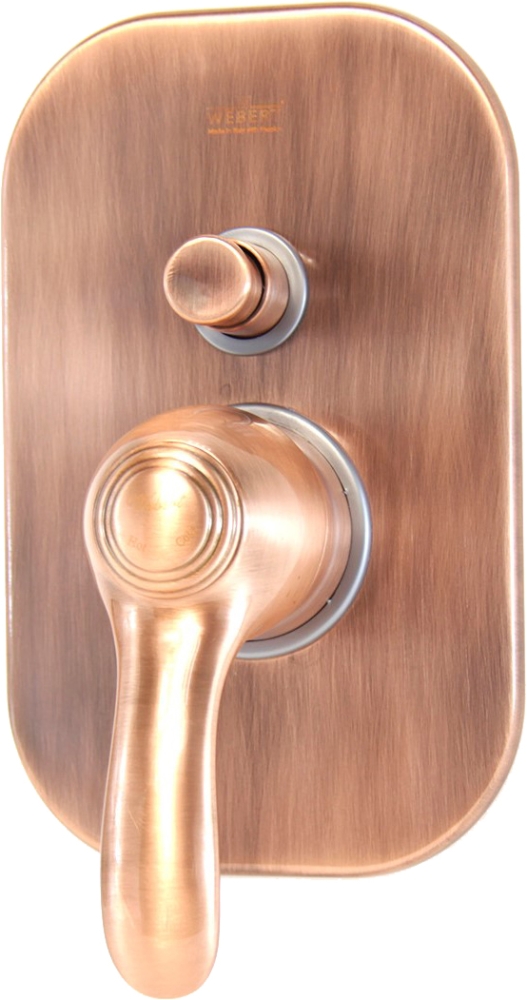 AU860101060 Смеситель для душа Armony , медь Webert Aurora