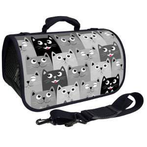 ПР0058595 Сумка-переноска для животных Cats 43х25х24см Foxie