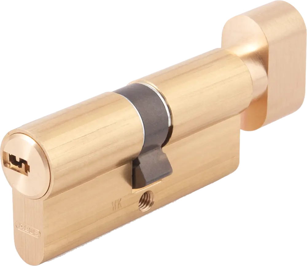 Цилиндр замка ABUS KD6MM с защитой от взлома, золото 82441700