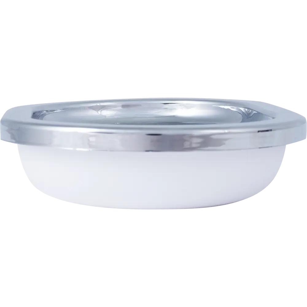 Мыльница настольная «Альма» пластик цвет белый АКВАДЕКОР STLM-2036840 - Вид №2