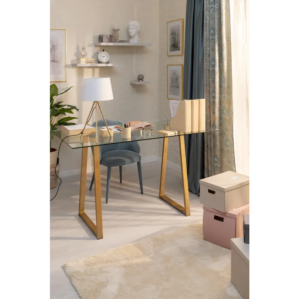 Столешница 150x80x0.8 см закалённое стекло Santreyd STLM-2187328 - Вид №5