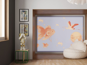 Обои с рисунком для детей