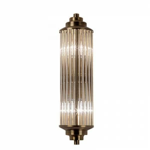 Бра с прозрачным стеклянным плафоном бронза Frezia Light 119267 FREZIA LIGHT  00-3953638 Бронза;прозрачный