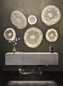 Декоративный элемент стены стеклоткани