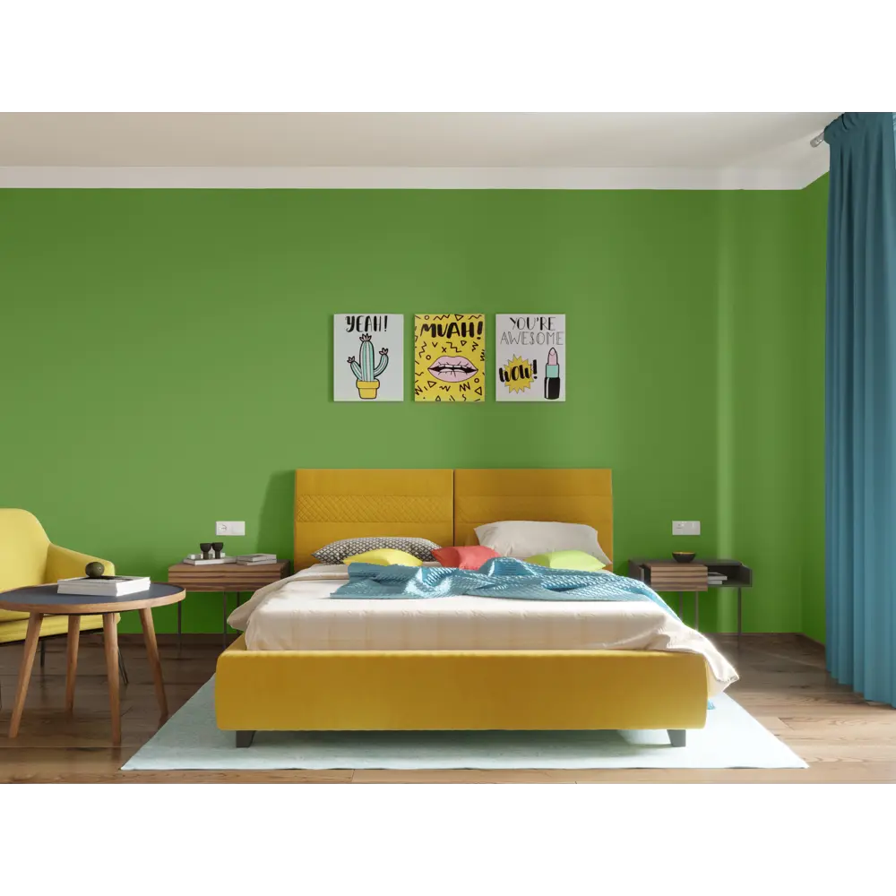 Краска для стен и потолков Trend Farbe цвет Зеленое яблоко 1 л Dufa STLM-2156970 - Вид №3