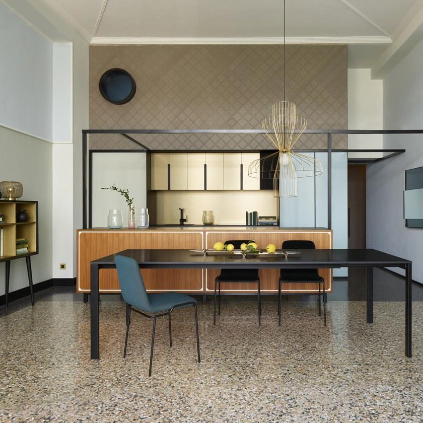 Ligne Roset Раскладной прямоугольный обеденный стол из дуба  0c50fx2g-0p50fx1n-005hfx2n  - Вид №3