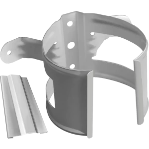 Крепление для трубы на дерево 90 мм цвет сигнальный белый