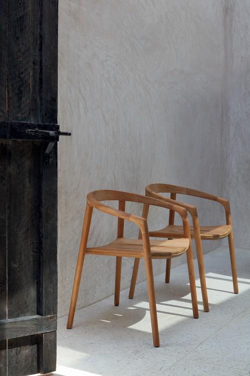 Кресло teak nero Manutti Solid MNST02 - Вид №24