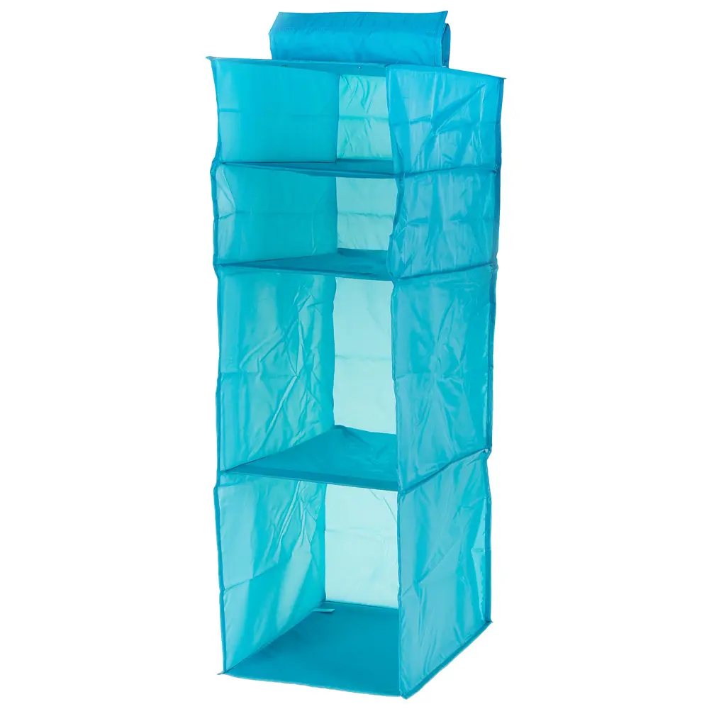 Органайзер подвесной Spaceo 4 полки 30х40х90 см цвет голубой STLM-2121154 - Вид №1