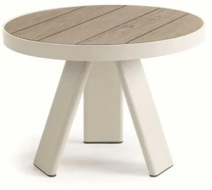 Ethimo Низкий садовый стол из тика Esedra