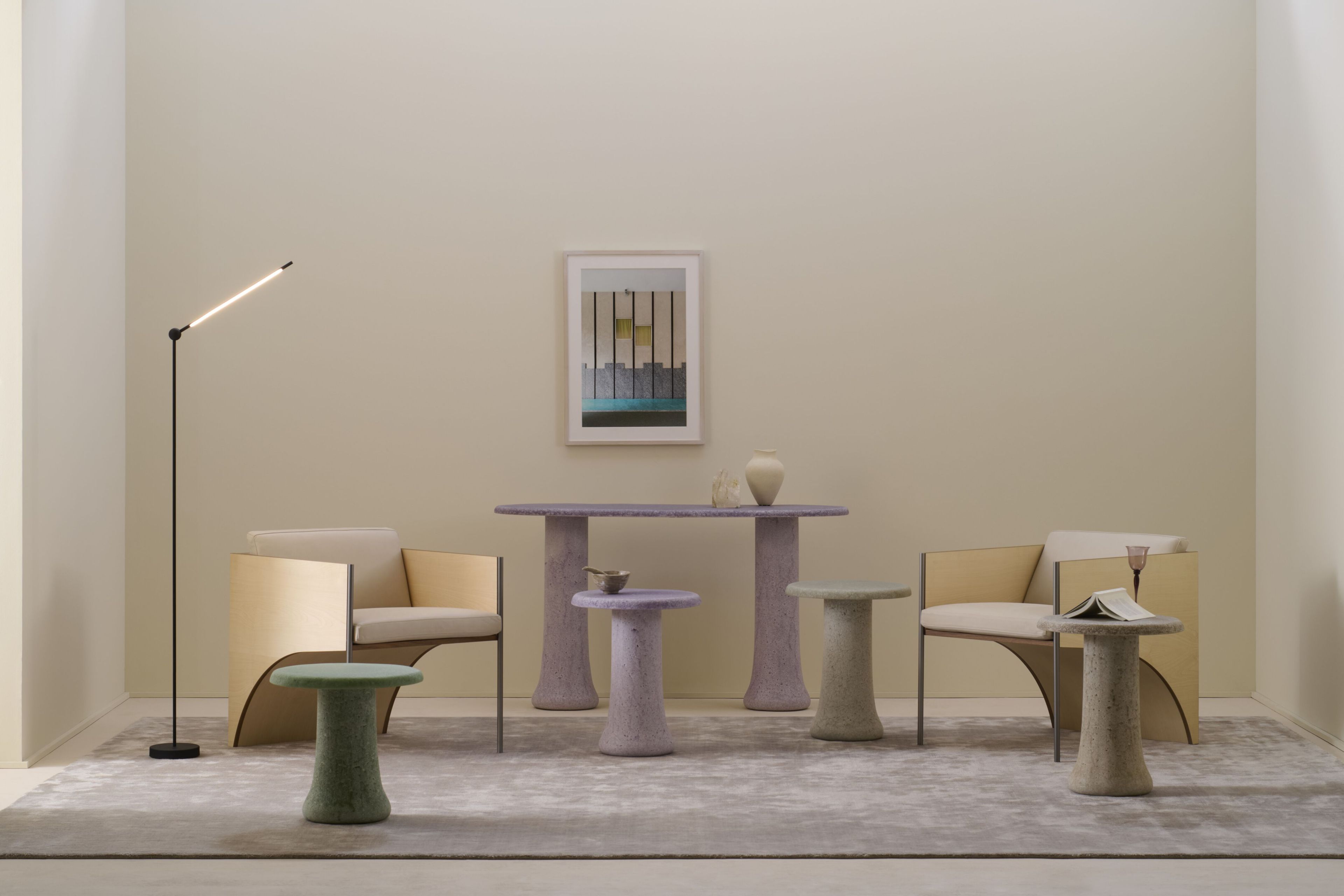 Консоль из переработанного материала Glas Italia Babar ARCH-00108428 - Вид №2