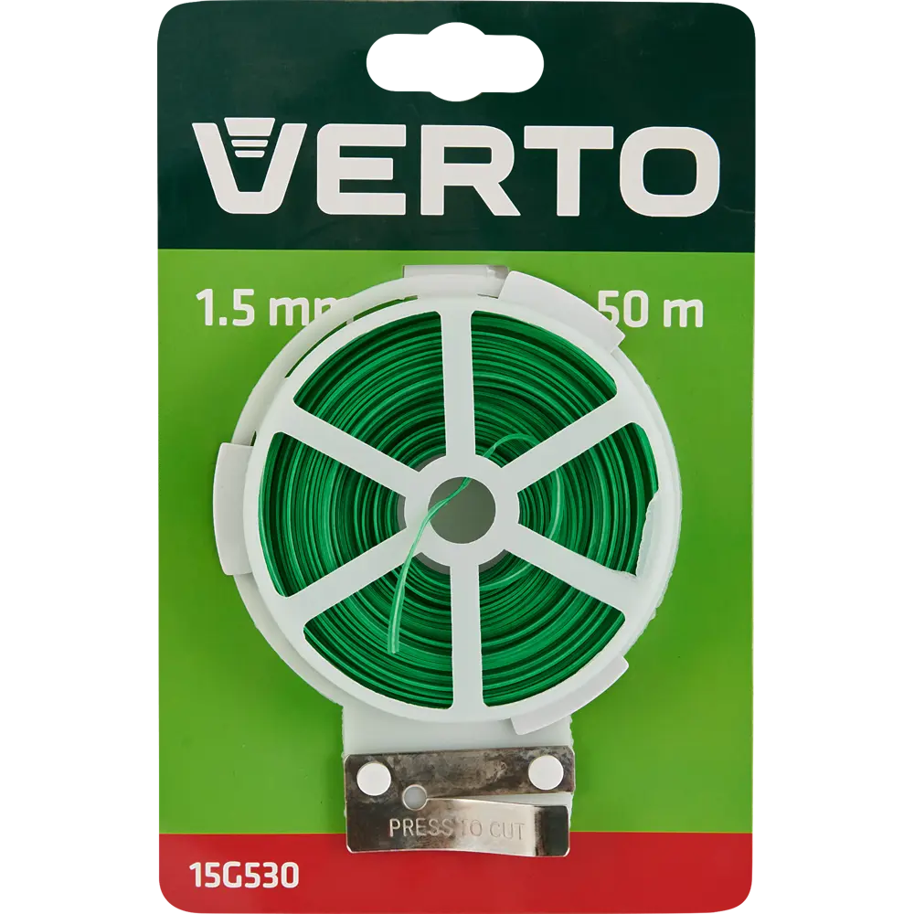 Проволока садовая Verto 1.5 мм 50 м STLM-2109612 - Вид №2