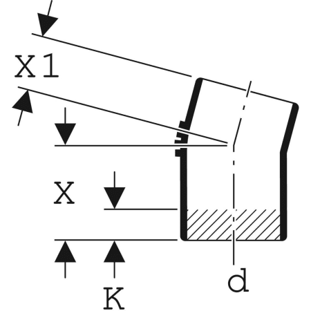 308.150.14.1 Отвод Geberit Silent-db20 Geberit  - Вид №9