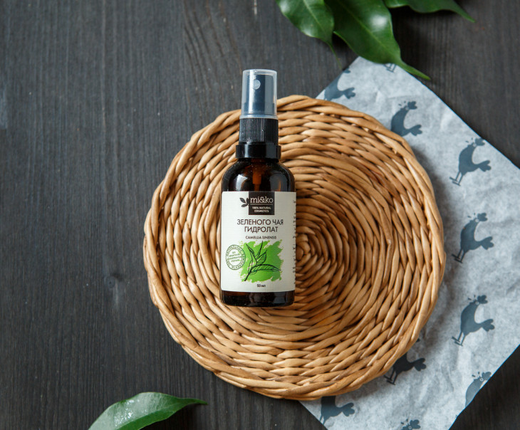 8955 Гидролат Зеленый чай 50 мл Вкусляндия 