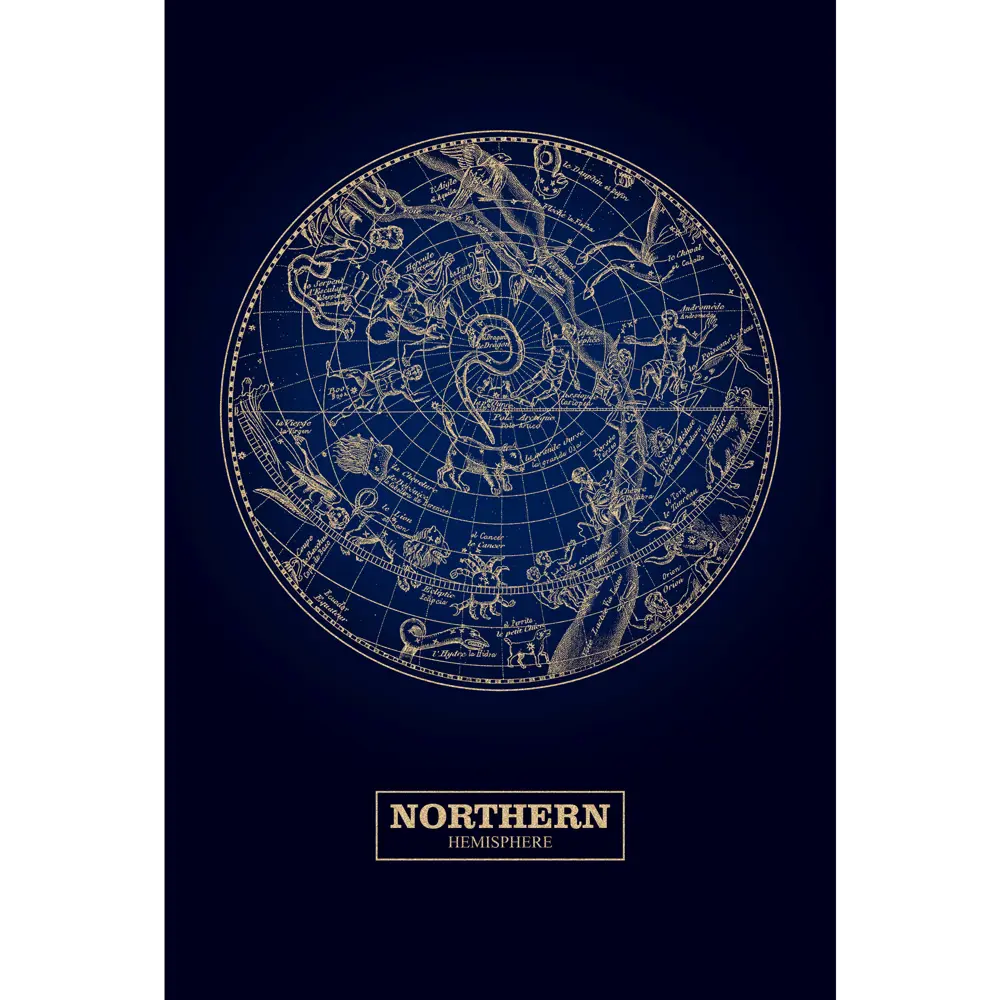 Картина на стекле «Зодиак Север» 40x60 см 84531563 STLM-2134757 ARTABOSKO 