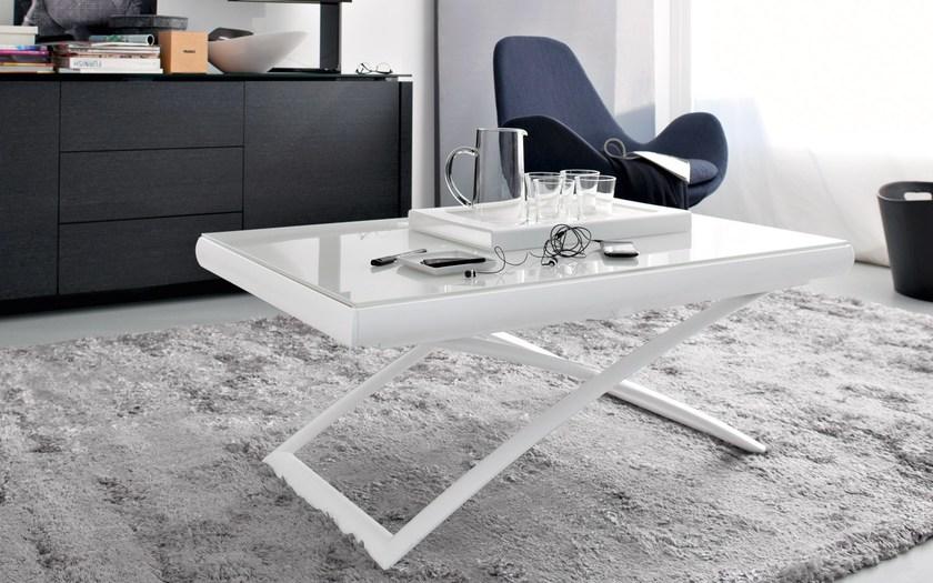 Calligaris Прямоугольный журнальный столик с регулируемой высотой  Cs/5078-g  - Вид №1