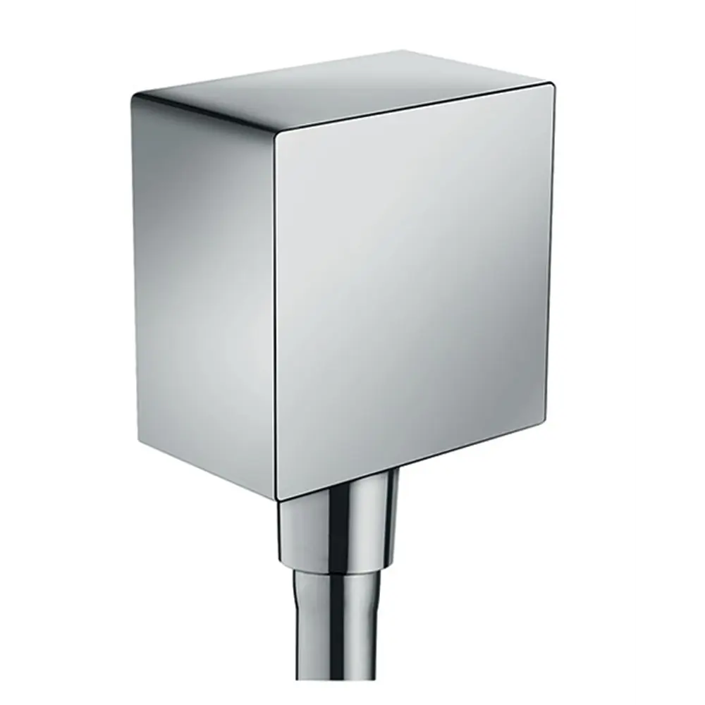 Подключение для душевого шланга Hansgrohe Fixfit Square цвет хром STLM-2004548