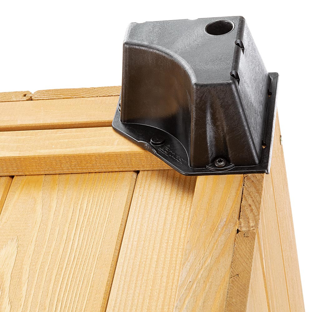 ПР0019185 Будка для собак Baita 80 деревянная, 102х70х65,5см FERPLAST  - Вид №7