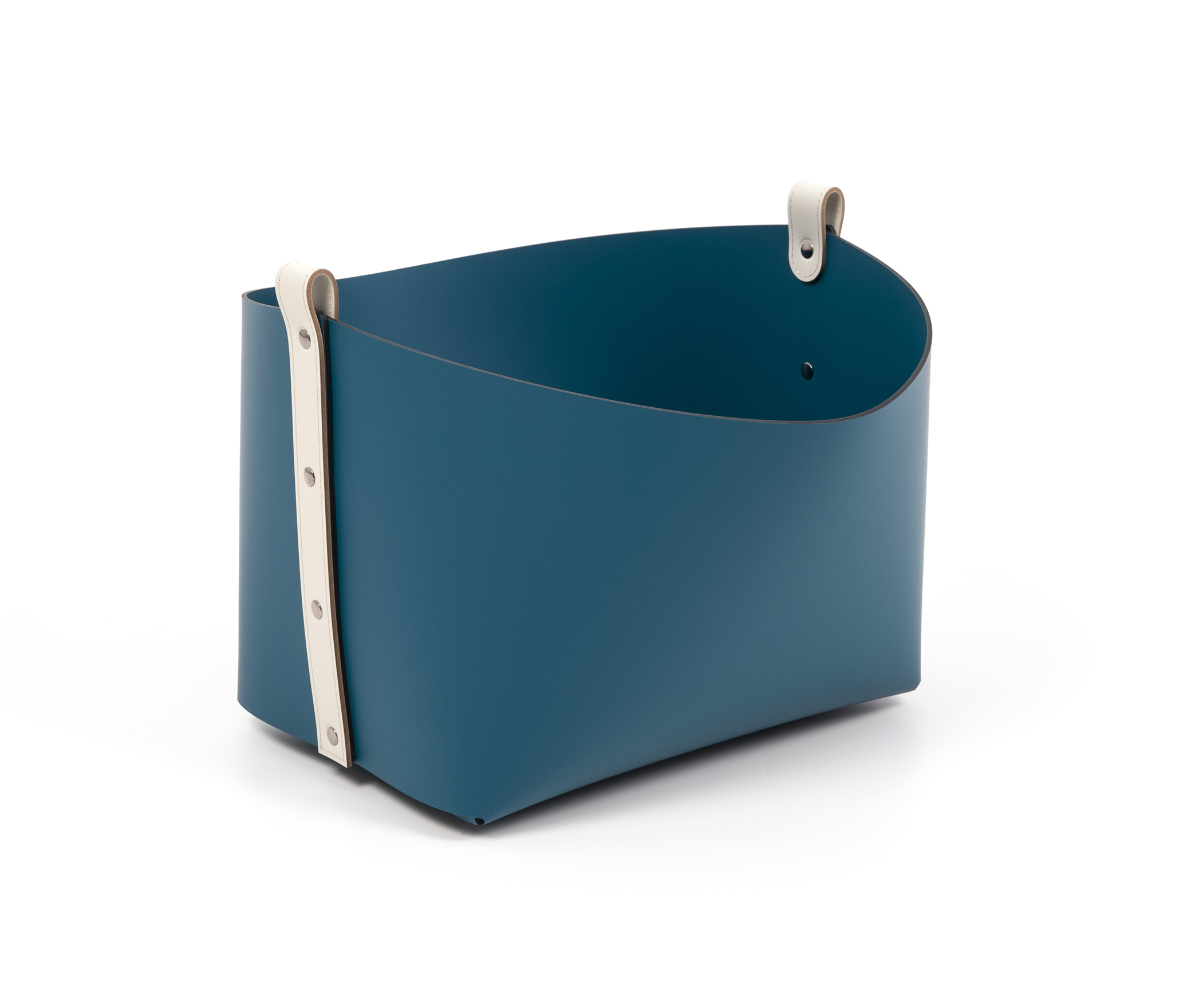 Ovo Basket - 40X40XH29 см / Серо-коричневый / регенерированная кожа_манго Pinetti 76.0180.082.036 - Вид №5