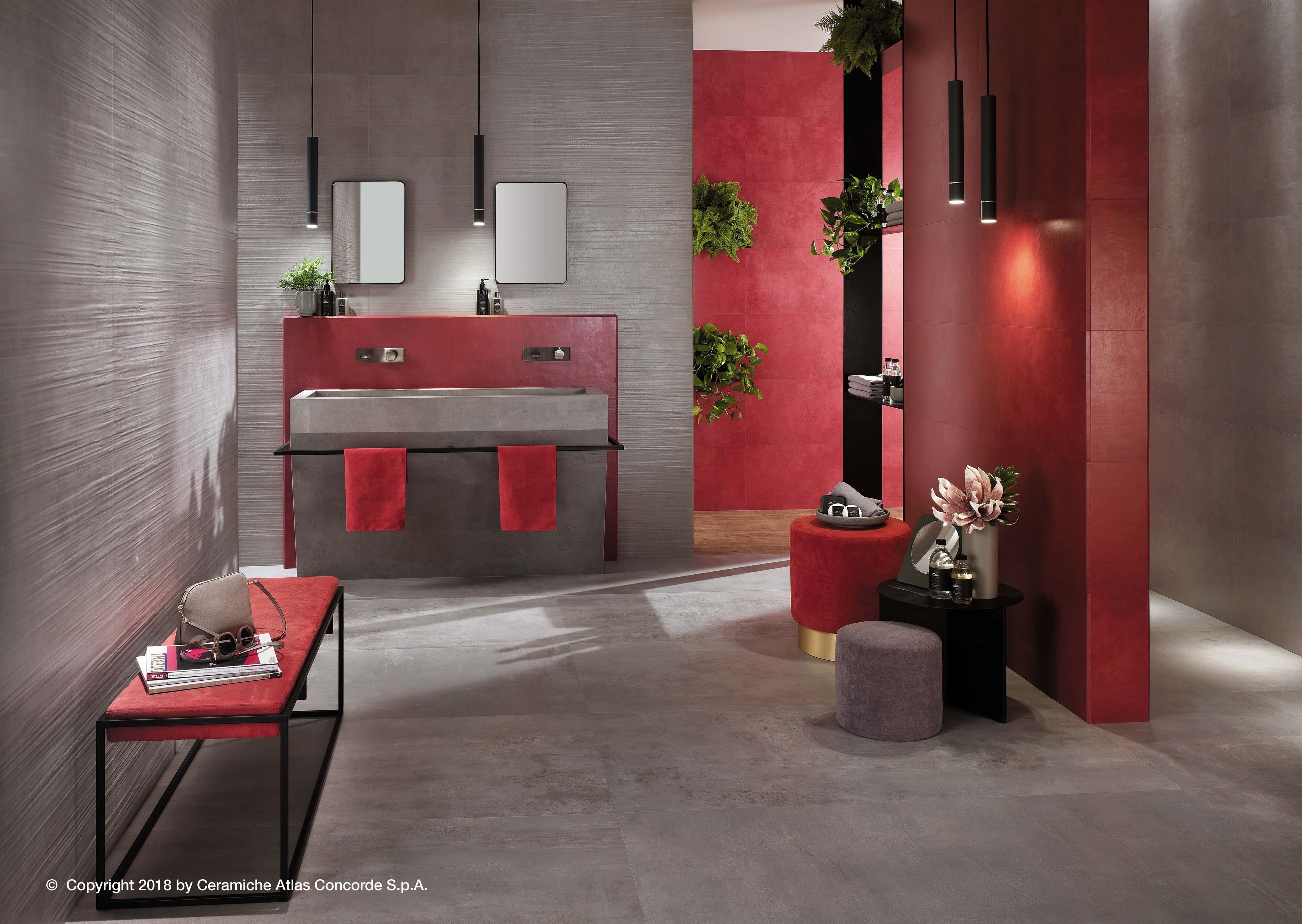 Керамическое покрытие из белой пасты с эффектом цемента Atlas Concorde ARCH-00060096 - Вид №6