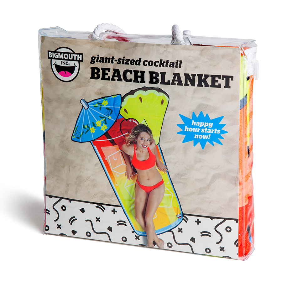 BMBT-0007 Покрывало пляжное , tropical drink BigMouth  - Вид №3