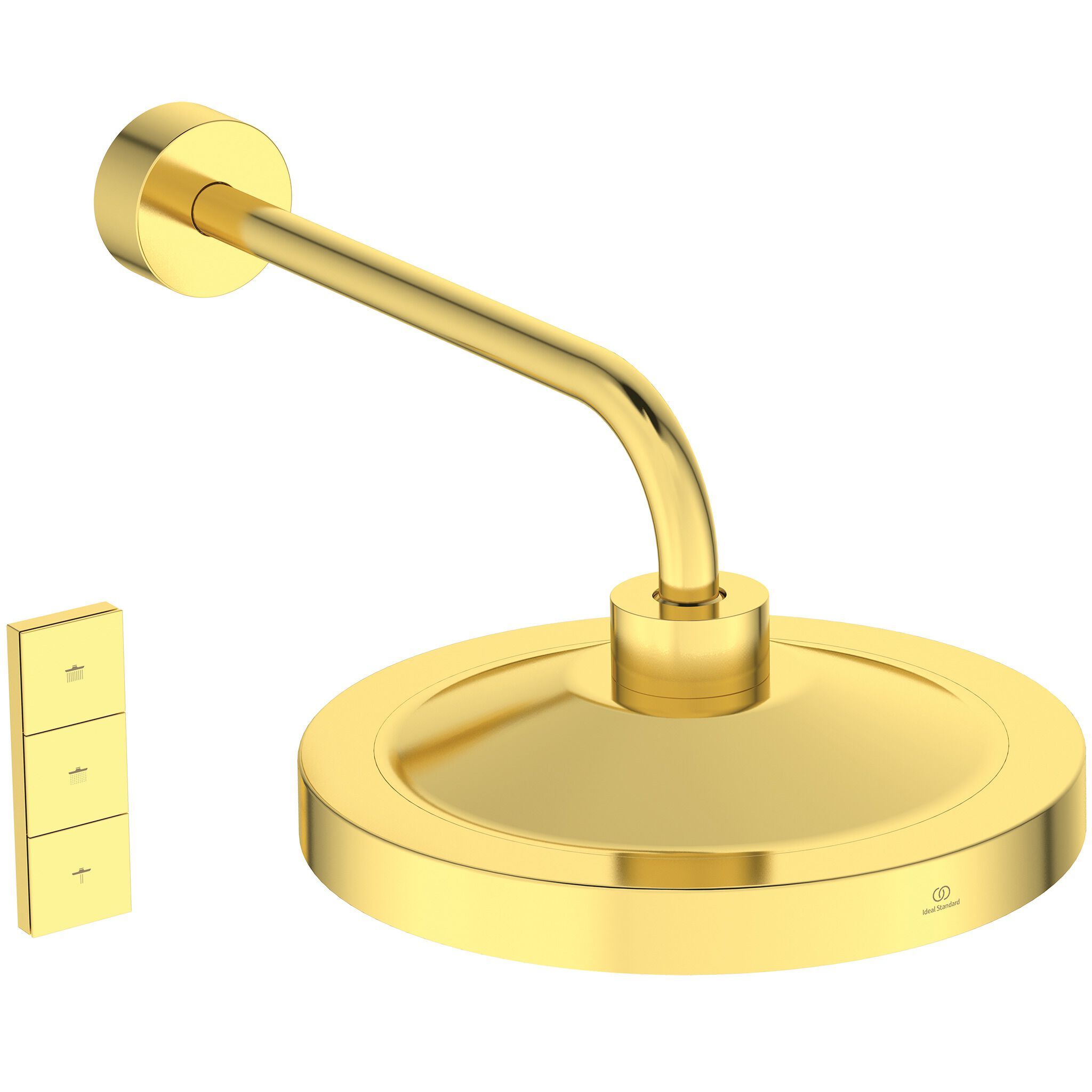 Регулируемая круглая душевая головка ABS с дистанционным управлением Ideal Standard Idealrain Solos ARCH-00148628 - Вид №4