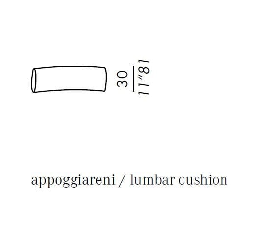 Съемный диван из ткани Meridiani Джеймс ARCH-00017564 - Вид №4