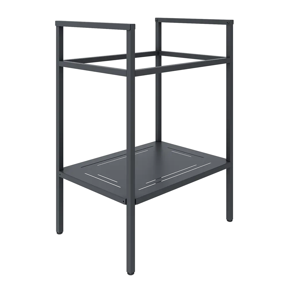 Опора для раковины напольная Бруклин 50 см цвет черный KONSENSA STLM-2099947 - Вид №1