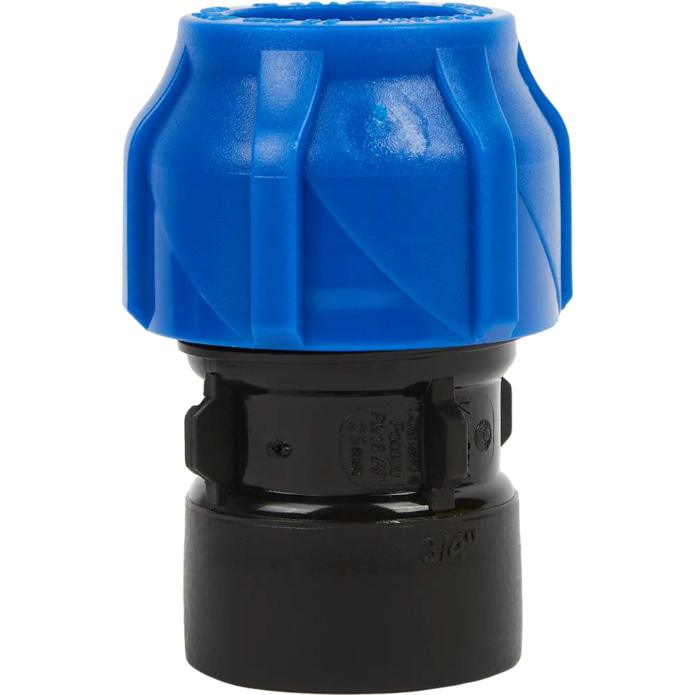 Муфта комбинированная ПНД Valfex 3/4"x25 мм ВР 121001225034 STLM-2137905 - Вид №1