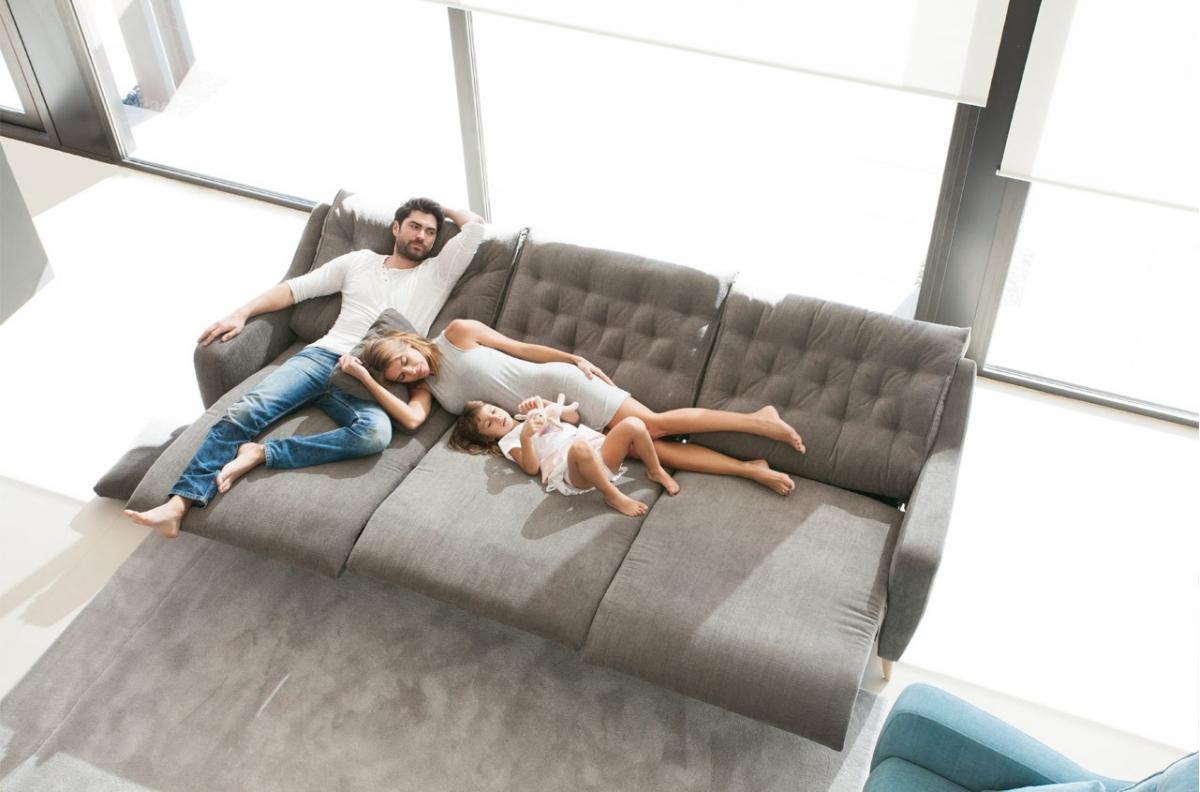 081904 Модульный 3-х местный диван Fama Avalon Santreyd - Вид №2