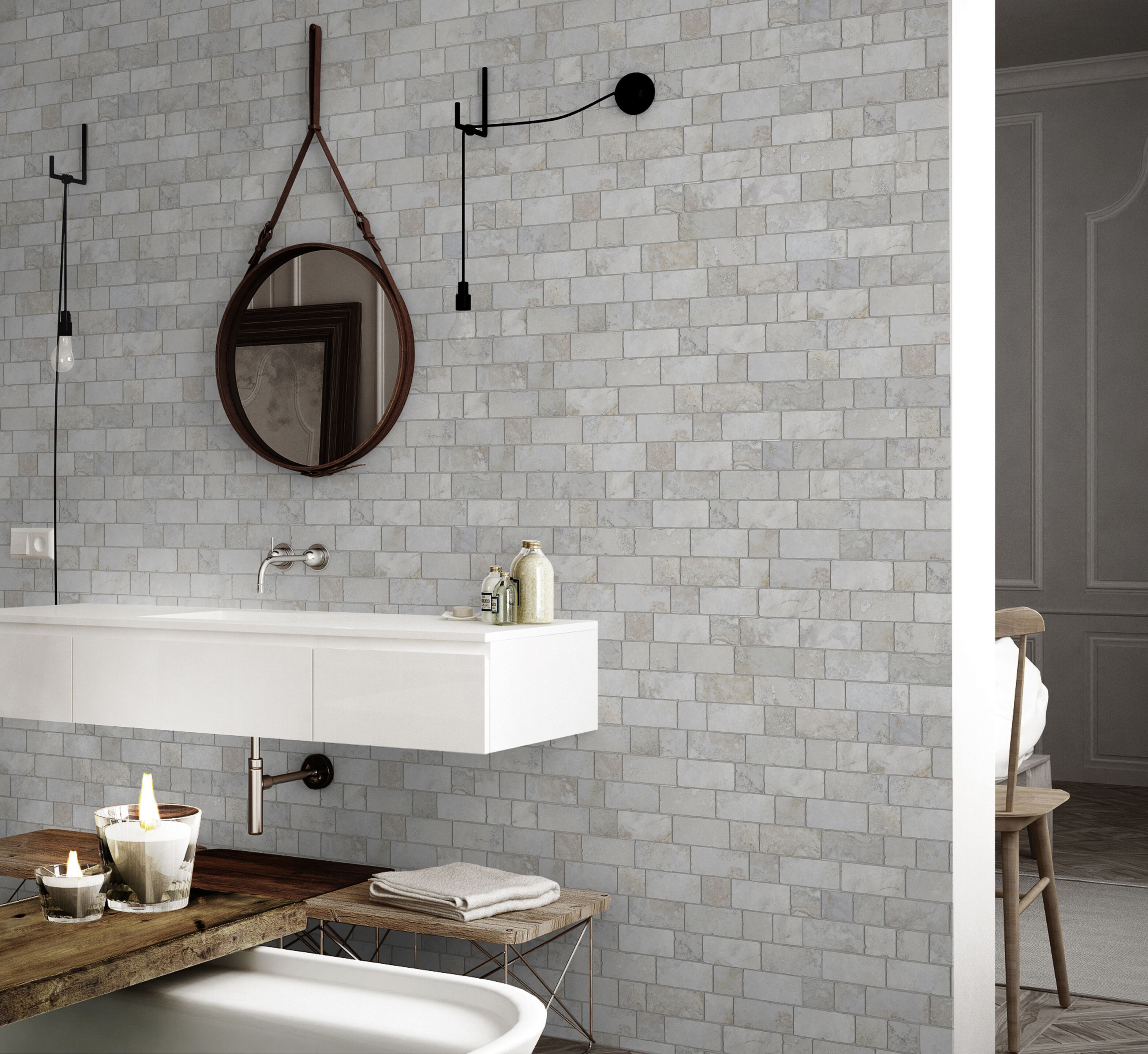 Керамогранит с мраморным эффектом KERADOM ROMA ARCH-00045520 - Вид №8