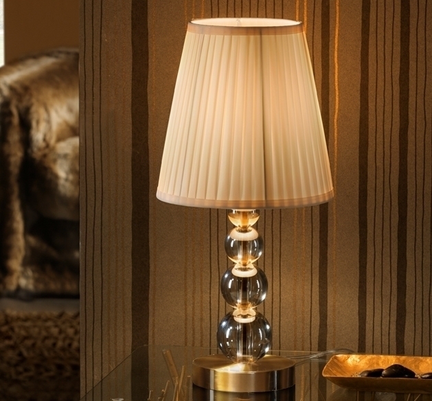 068381 Настольная лампа шампань малая Schuller Mercury