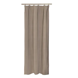 Штора на ленте Rosari 160x280 см цвет бежевый 83406979 STLM-2011075