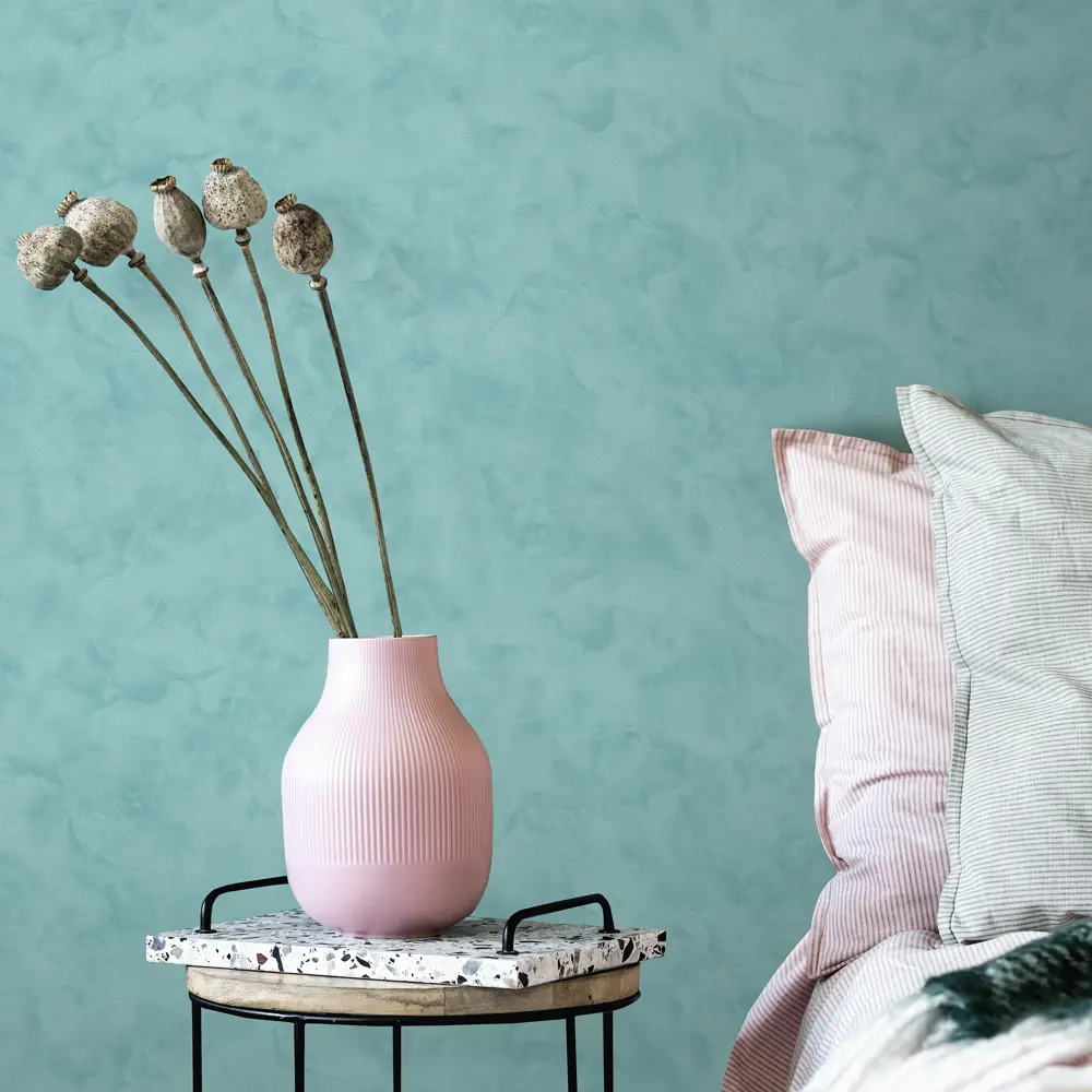Обои флизелиновые Euro Decor Kawa зеленые 1.06 м ED7200-04 86750040 STLM-2152402 - Вид №2
