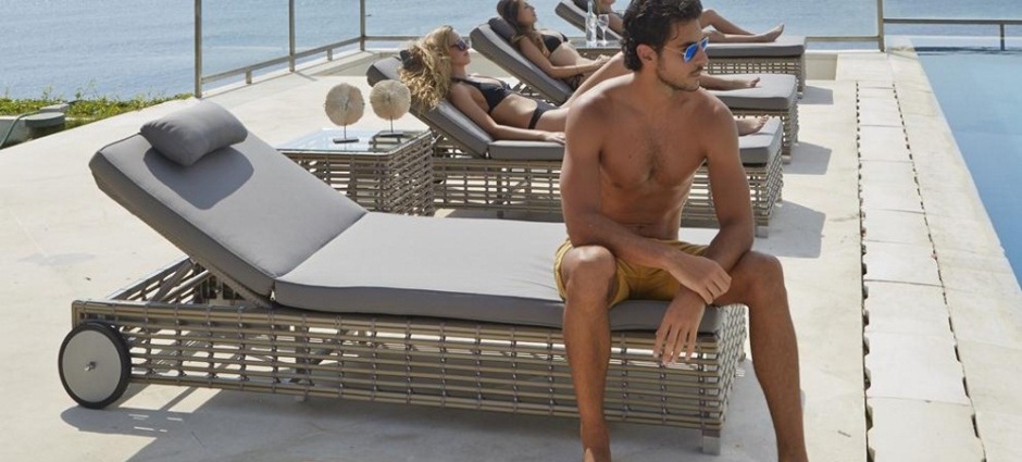 049293 Лежак SkyLine Castries Santreyd 