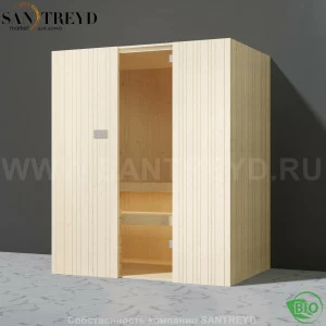 Effegibi AUKI BI50400001 Био-сауна. Установка: к стене. Мощность: 4,5 кВт макс. Размеры: длина 189 см, ширина 126 см. Отделка: ель.