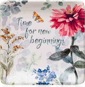 10672194 Certified International Тарелка пирожковая Certified Int. Весенний Букет. Голубой цветок 15см, керамика Керамика