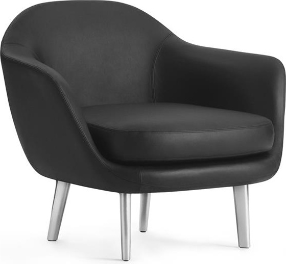 603496 Sum Кресло Alu Ultra Leather Normann Copenhagen 
