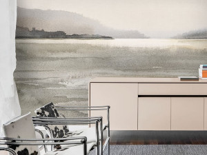 Обои с перспективной тематикой trompe l'Oeil, экологически чистые