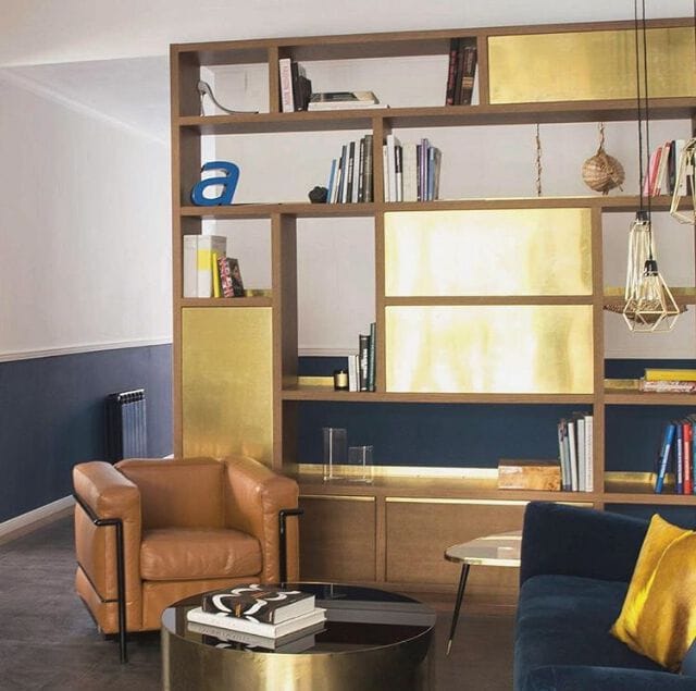 Журнальный столик из ламинированного стекла и металла Jover+Valls Antique Boutique-Luna ARCH-00073940 - Вид №8