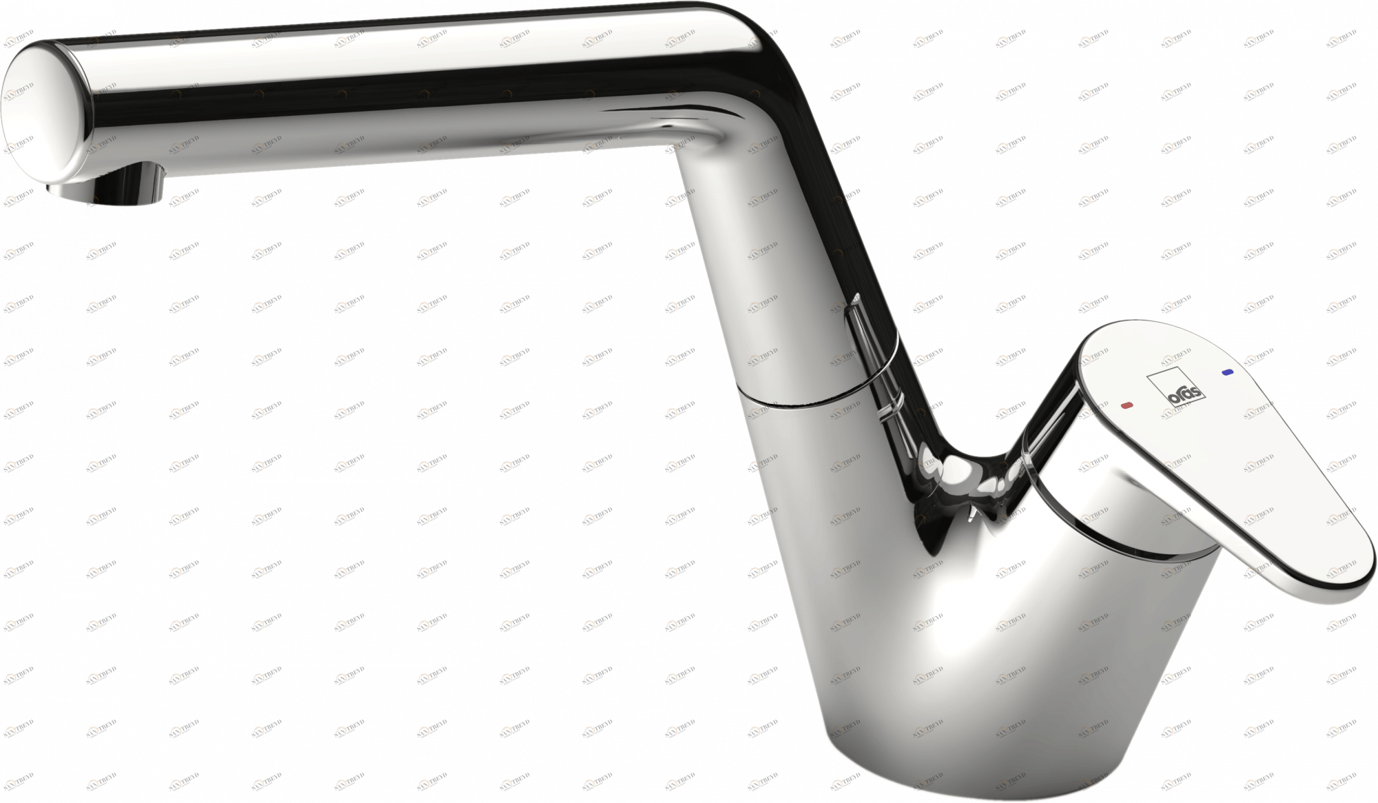 Oras 2222F Смеситель для кухни, 3 V 2222F Signa Хром 