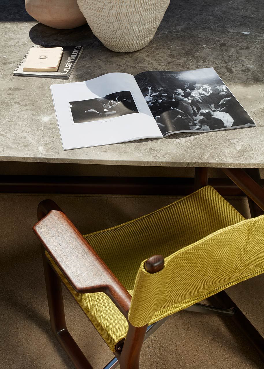 Складной стул директора из красного дерева и ткани Exteta Loro Piana Interiors, Стулья Delight от Exteta ARCH-00018679 - Вид №14