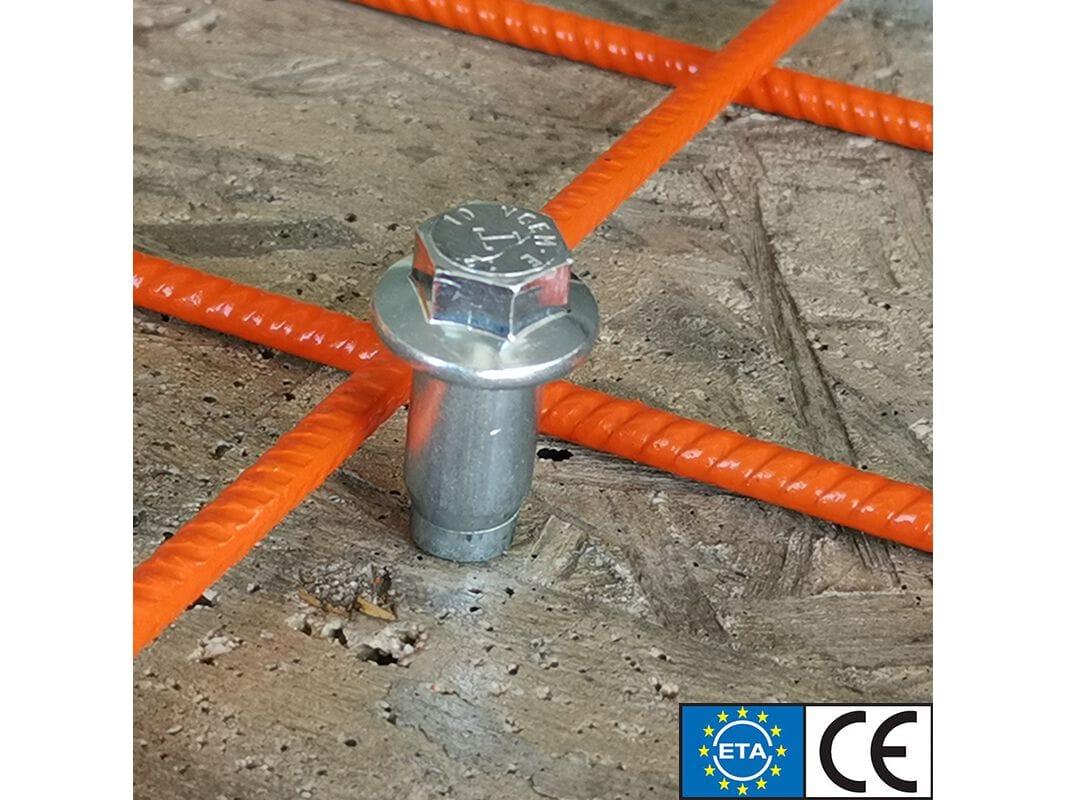 Оцинкованный винтовой соединитель для бетонной съемки TECNARIA V CEM-E ARCH-00056162