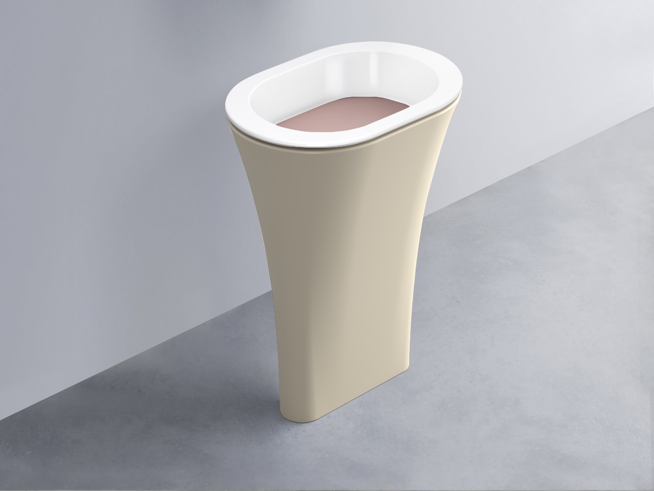 AMLA65-BL+AMPILO-CP+AMCOLO-LN Раковина Amedeo Ovale отдельностоящая cielo Enjoy + Amedeo Ceramica Cielo