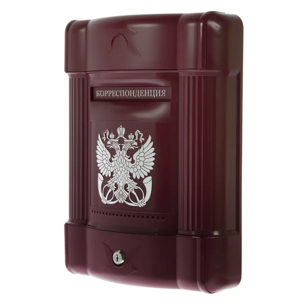 Ящик почтовый комбинированный «Оптимизм», цвет красный СОКОЛОFF STLM-2068074
