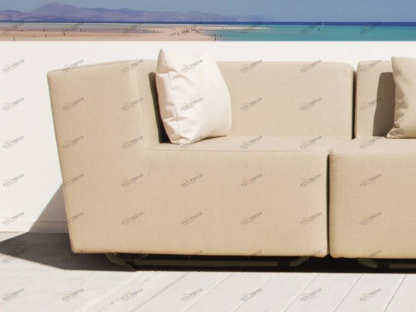 April Furniture Модульное модульное угловое садовое кресло Loopy sun-id-1394852